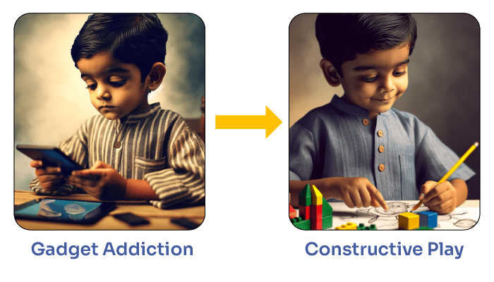 Gadget Addiction - Constructive Play