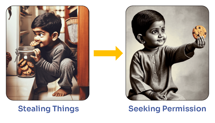 Stealing Things - Seeking Permission